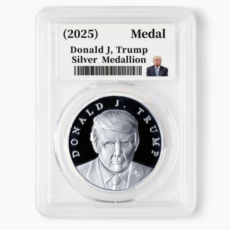 President Trump First 2025 Edition Silver Medallion