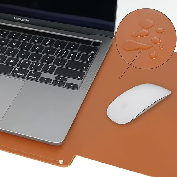 The 2-Piece Set: Sophisticated Business Waterproof Leather Laptop & Tote Set