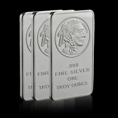 Last Day 69% OFF🔥1 oz Buffalo Silver Bar