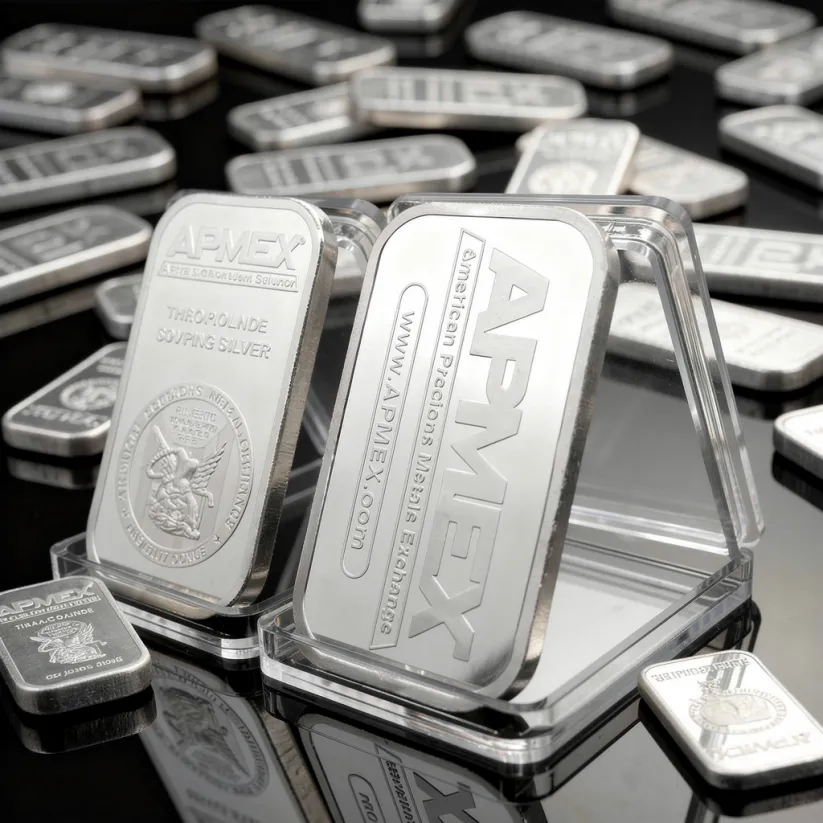 🦅APMEX 1 oz .999 Fine Silver Bar – American Eagle Heritage for Collectors