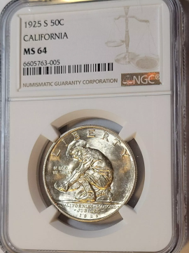 🔥LAST DAY SPECIAL SALE 70% OFF🔥 1925 S California Jubilee Half Dollar
