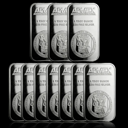 🦅APMEX 1 oz .999 Fine Silver Bar – American Eagle Heritage for Collectors