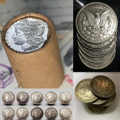 Last Day 70% ОFF🔥[Complete Set]1878-1902 Morgan Silver Dollar 25PC