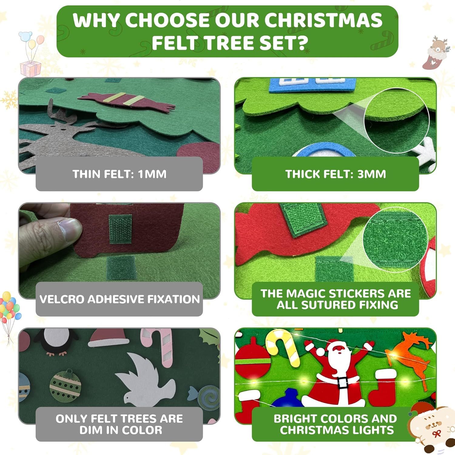 MyFirstTree™ Felt Christmas Tree