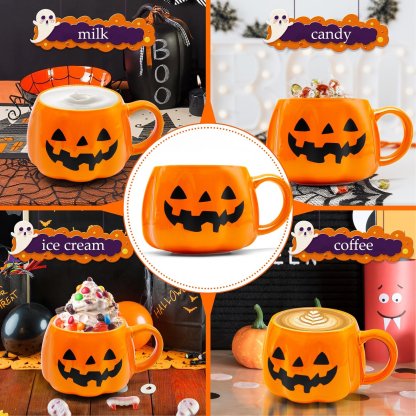 12 oz Halloween Pumpkin Mug