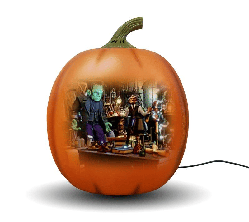 ✨3D Jabberin' Jack The Talking Animated Pumpkin with Built-In Projector & Speaker✨