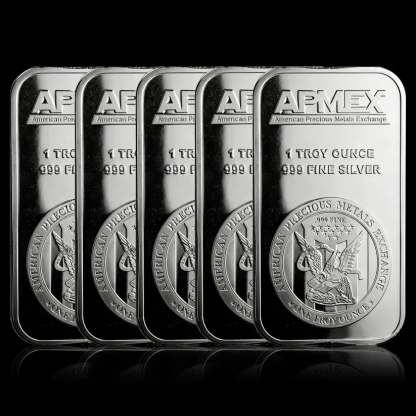 🦅APMEX 1 oz .999 Fine Silver Bar – American Eagle Heritage for Collectors