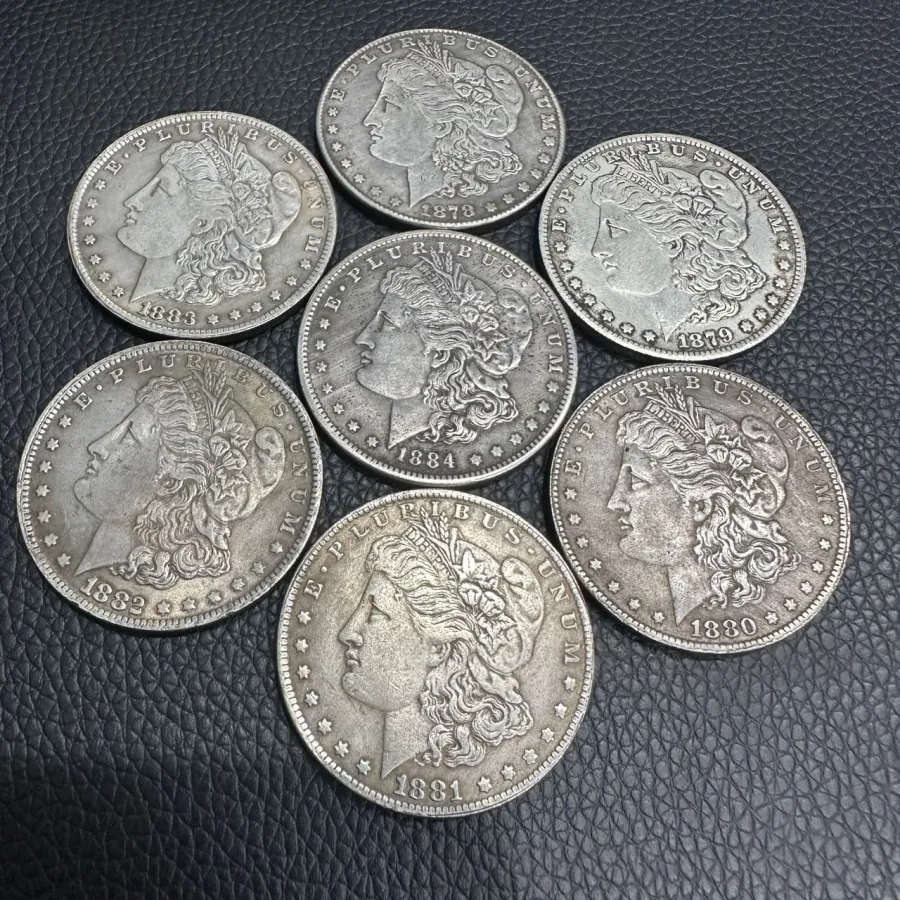 The Complete Collection of Morgan Silver Dollars 1878-1902