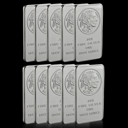 Last Day 69% OFF🔥1 oz Buffalo Silver Bar