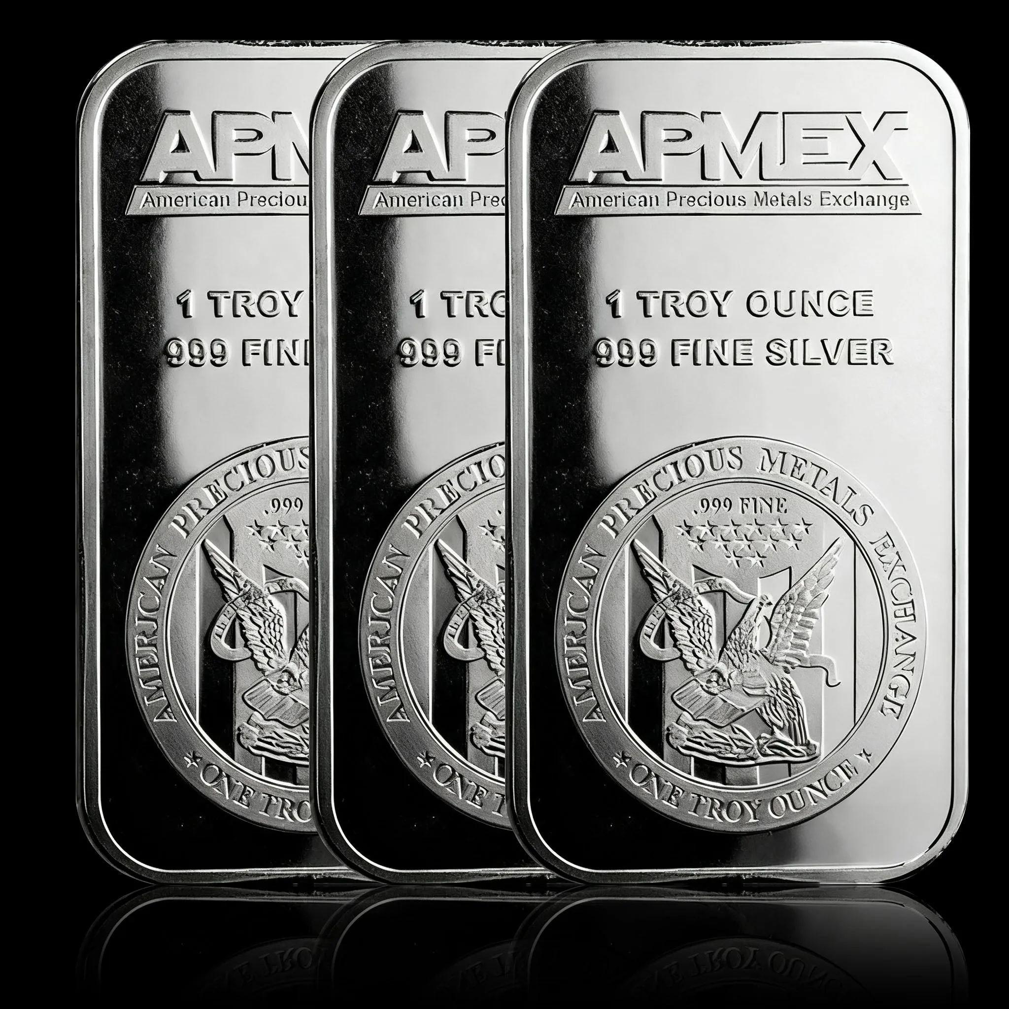 🦅APMEX 1 oz .999 Fine Silver Bar – American Eagle Heritage for Collectors