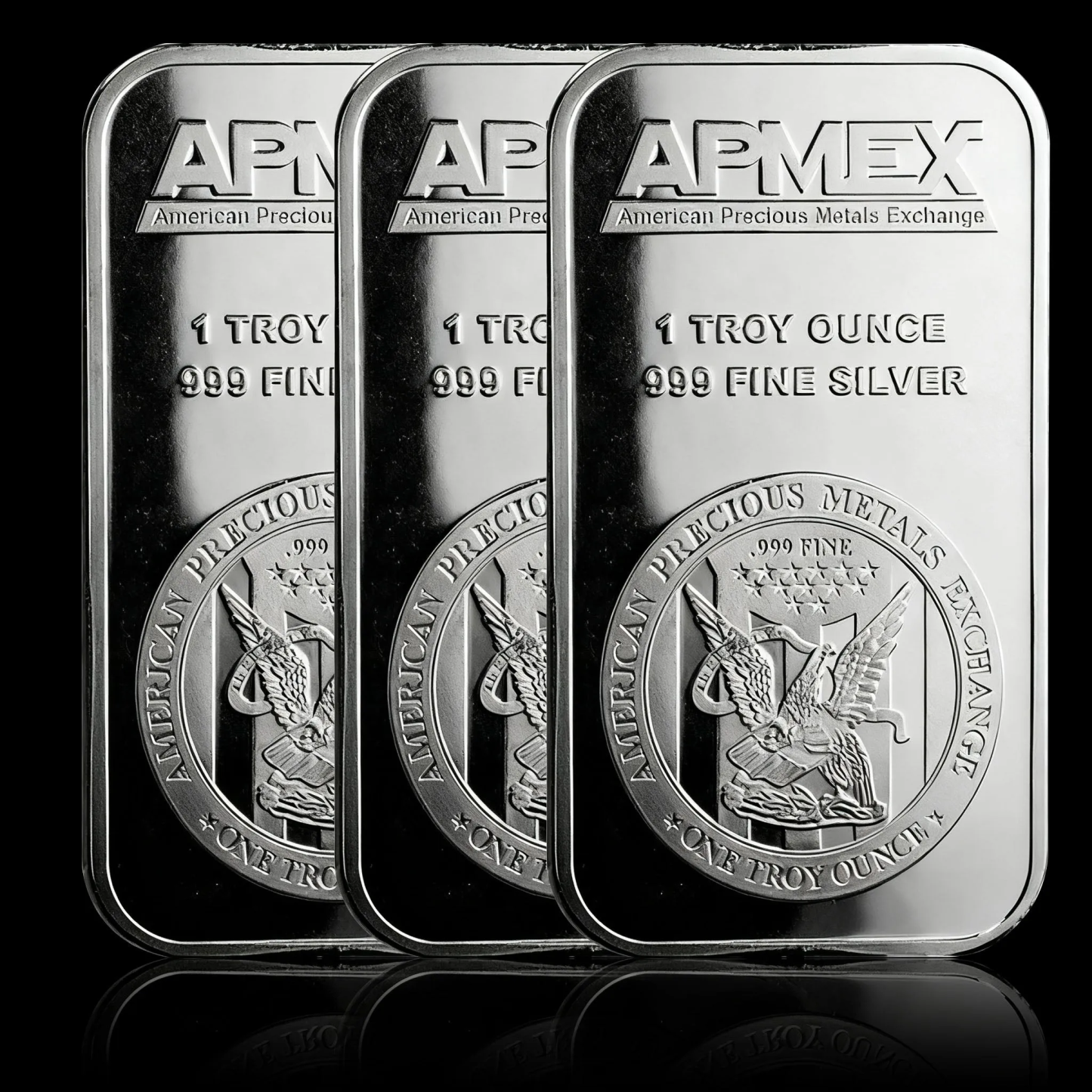 🦅APMEX 1 oz .999 Fine Silver Bar – American Eagle Heritage for Collectors