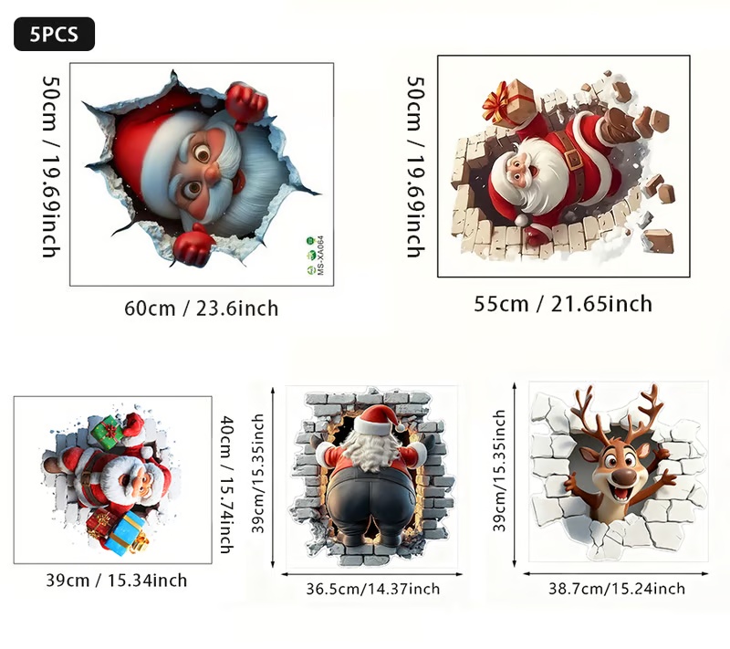 BLACK FRIDAY SALE-🎅 Christmas 49%OFF -49% OFF💥Christmas Creative Wall Sticker