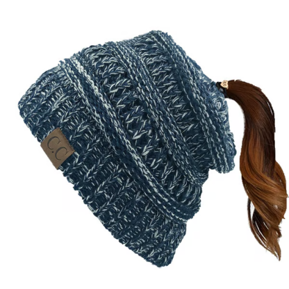 Women's Ponytail Beanie Hat