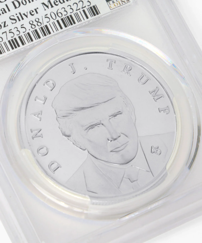 President Trump First 2025 Edition Silver Medallion