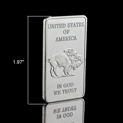 Last Day 69% OFF🔥1 oz Buffalo Silver Bar