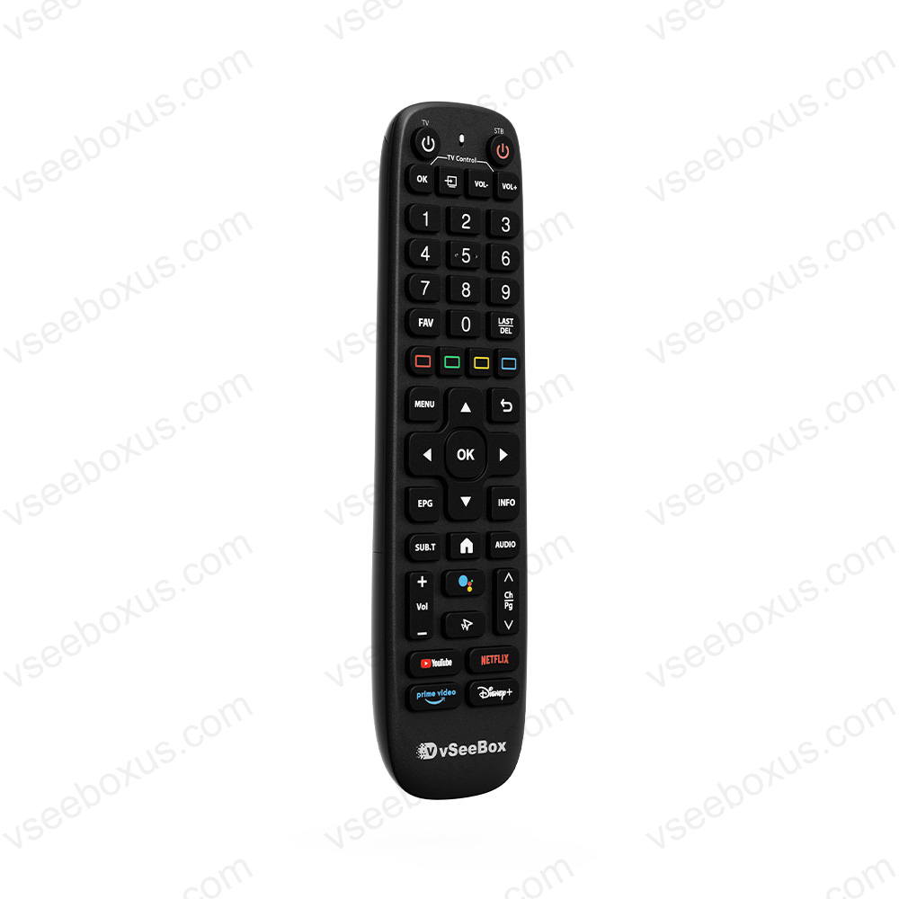 vSeeBox [V6 Plus] Backlit Voice Remote