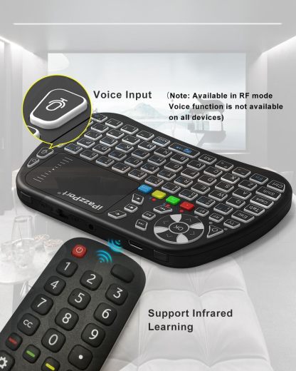 Mini backlit keyboard