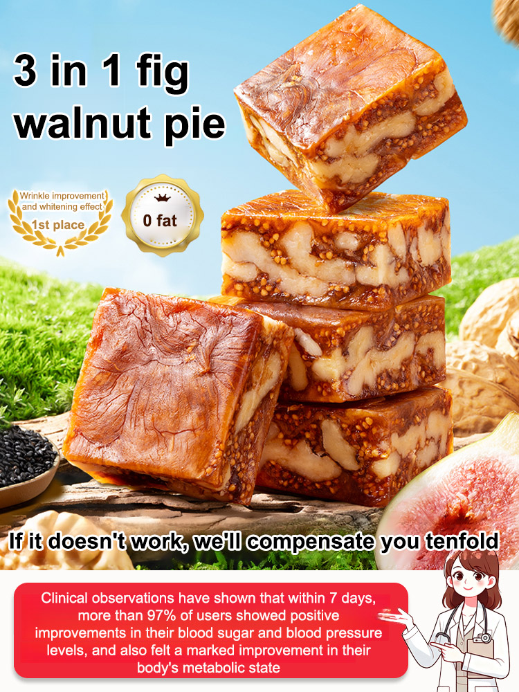 [Nutritionist Recommendation] Buy one get one free today - Fig, black sesame, and walnut stuffed pie