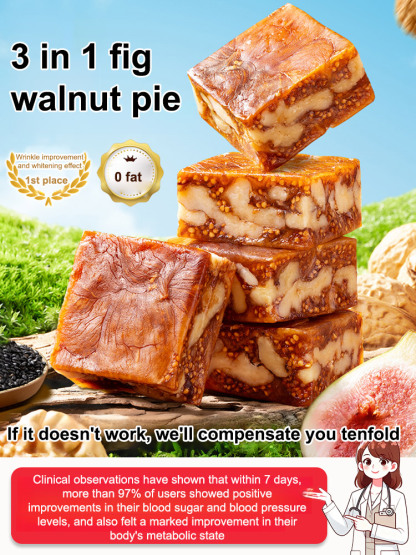 [Nutritionist Recommendation] Buy one get one free today - Fig, black sesame, and walnut stuffed pie
