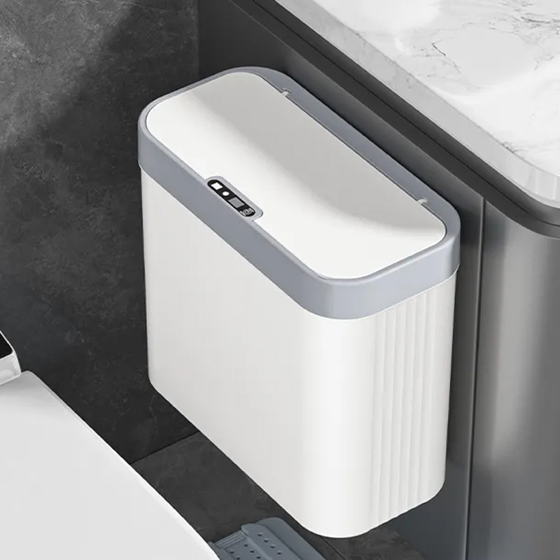 Intelligent Sensor Seam Trash Can Trash Can Household Wall Mounted Seam Sensor