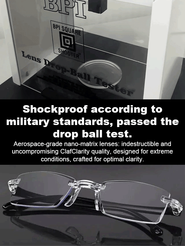 👓One lens solves multiple vision problems, suitable for presbyopia, myopia, and astigmatism, eliminating the need for frequent glasses replacements.