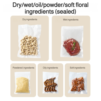 Home Portable Automatic Onetouch Food Packaging Machine