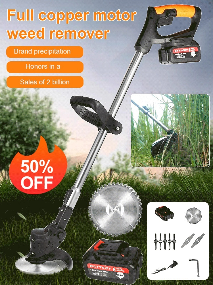 Copper motor weeder