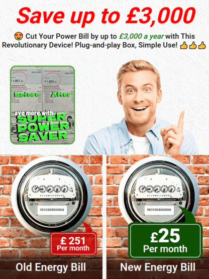 Say goodbye to exorbitant electricity bills, starting with this small energy-saving device!