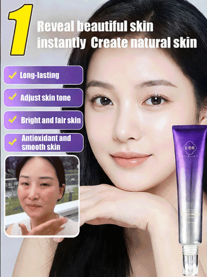 All-in-One Dewy Firming Tone-up Cream🌸Brightening and whitening + concealing and correcting + sun protection + anti-aging and wrinkle reduction + firming and moisturizing, one bottle solves multiple needs.