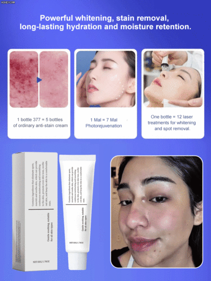 Hydrating and Nourishing Face Cream 345✨Noticeable improvement in pigmentation in 7 days.