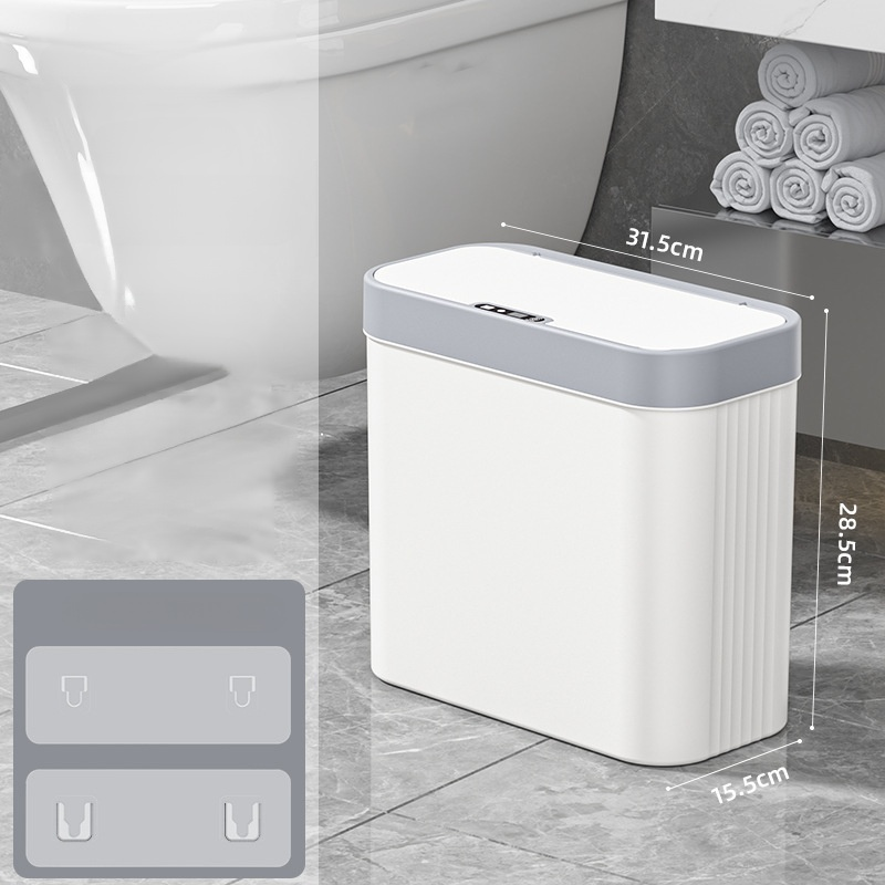 Intelligent Sensor Seam Trash Can Trash Can Household Wall Mounted Seam Sensor