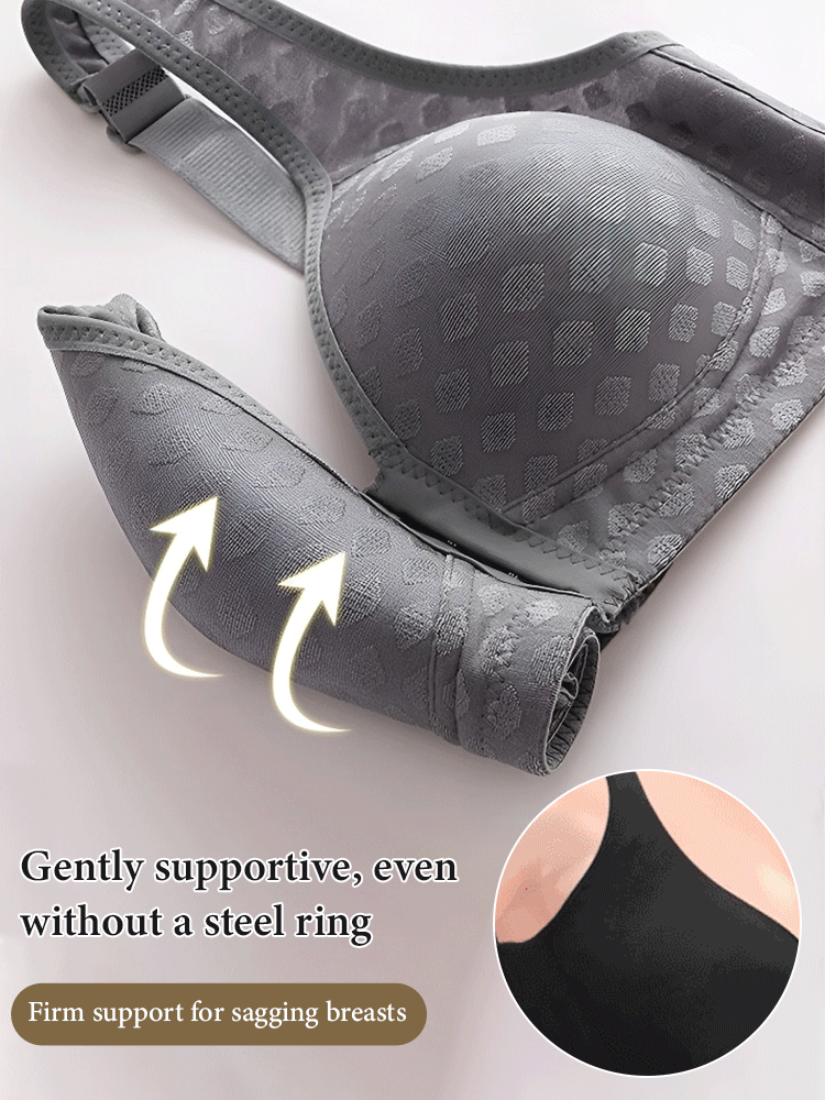 Front Button Anti-Sagging Gathering Underwear