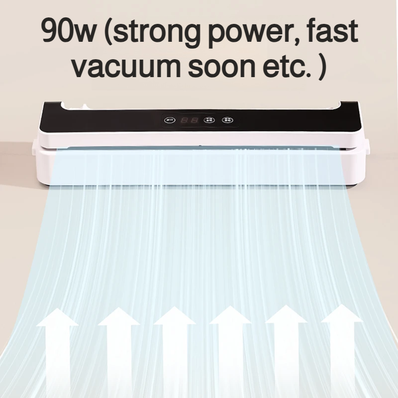 Home Portable Automatic Onetouch Food Packaging Machine