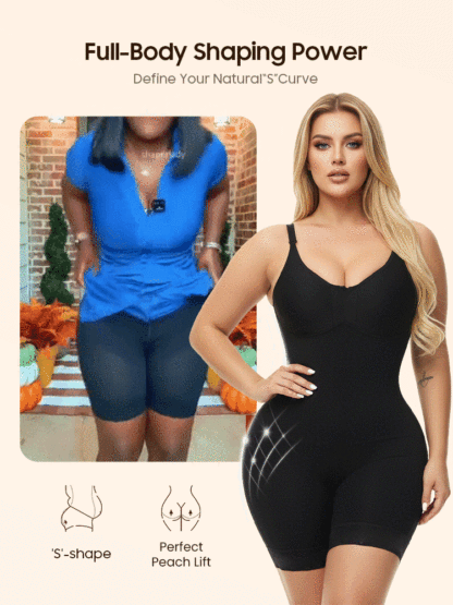 Backless shapewear bodysuit🍑✨Instantly lift and shape your buttocks, hide belly fat with one click, say goodbye to your "spare tire"