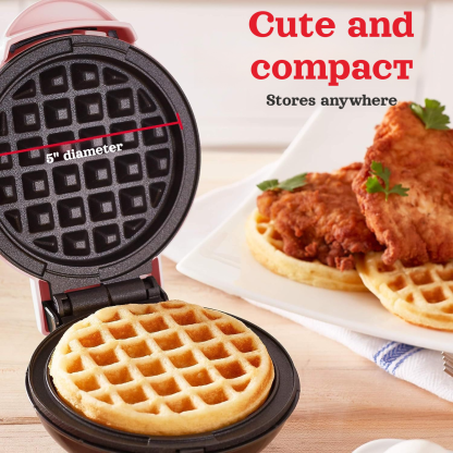 Mini waffle maker sandwich maker breakfast maker home bread maker pancake maker baking cake sandwich