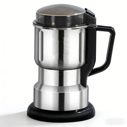 High-power household grinder⏱️ It can grind ingredients into fine powder in just 30 seconds, producing powder quickly without waiting