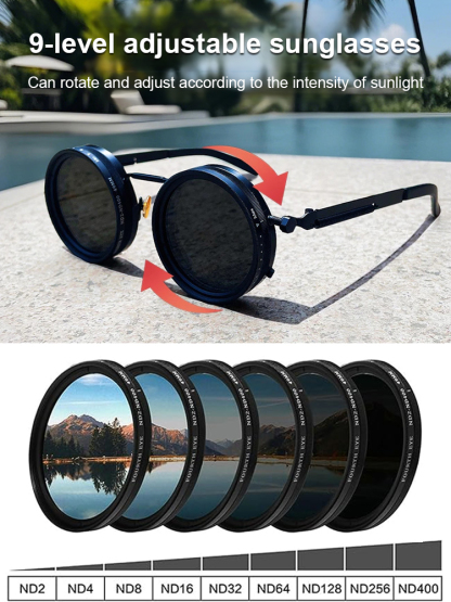 Smart sunglasses with autofocus function