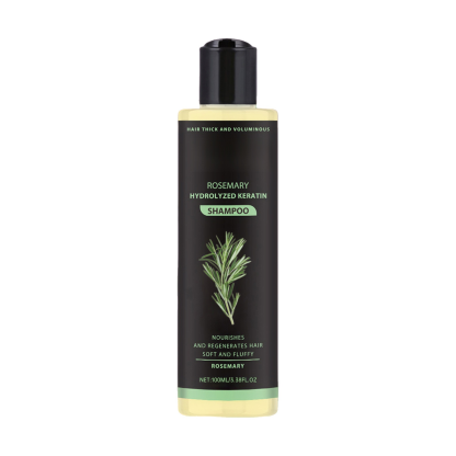 🌿 Rosemary extract + hydrolyzed keratin activate dormant hair follicles, stop hair loss, and promote thicker and longer new hair.