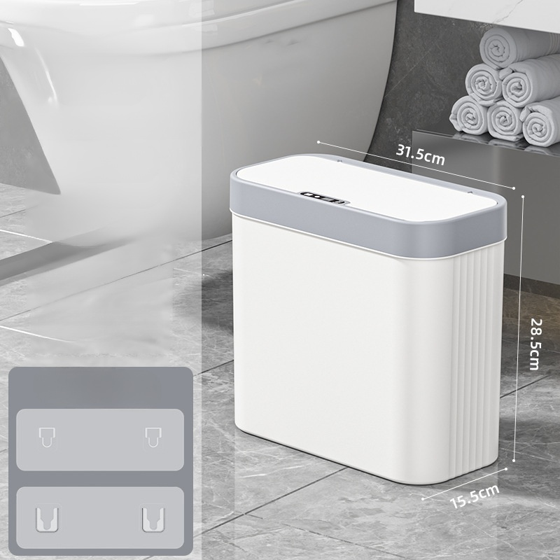 Intelligent Sensor Seam Trash Can Trash Can Household Wall Mounted Seam Sensor