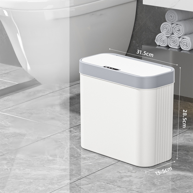 Intelligent Sensor Seam Trash Can Trash Can Household Wall Mounted Seam Sensor