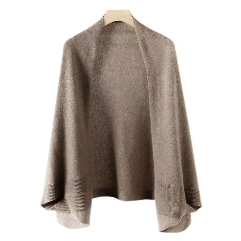 Cashmere Warm Shawl Scarf Dual Purpose Cardigan