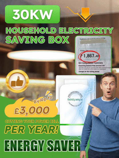 Say goodbye to exorbitant electricity bills, starting with this small energy-saving device!