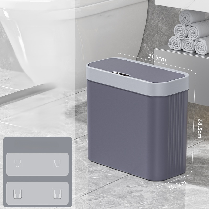 Intelligent Sensor Seam Trash Can Trash Can Household Wall Mounted Seam Sensor