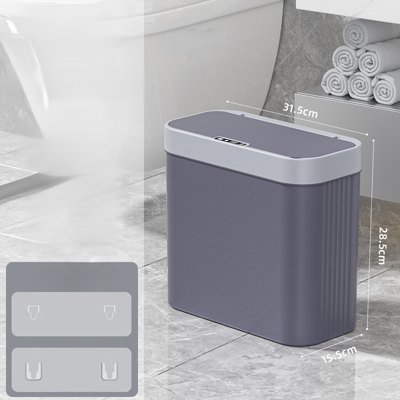 Intelligent Sensor Seam Trash Can Trash Can Household Wall Mounted Seam Sensor