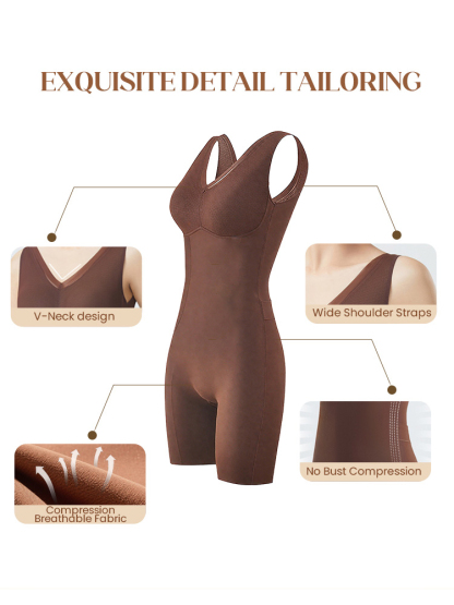 Backless shapewear bodysuit🍑✨Instantly lift and shape your buttocks, hide belly fat with one click, say goodbye to your "spare tire"