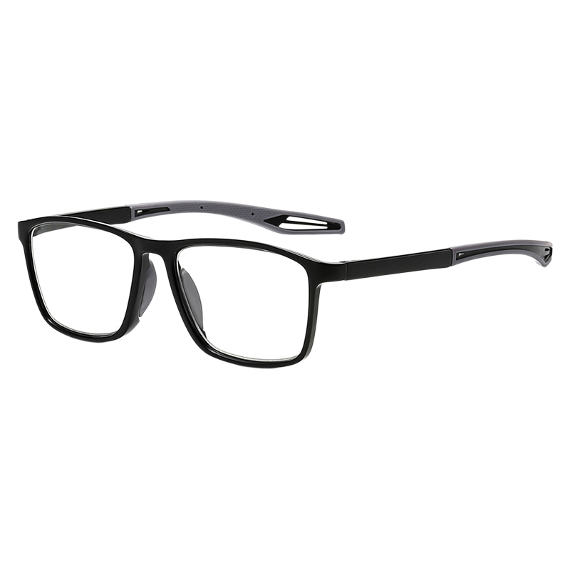 【Die letzte Brille, die Sie jemals brauchen! 👓✨】Multifokus-Farbwechsel-Anti-Blaulicht-HD-Silikon-Sport-Lesebrille