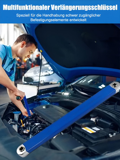 Multifunktionaler Verlängerungsschlüssel mit Ratsche