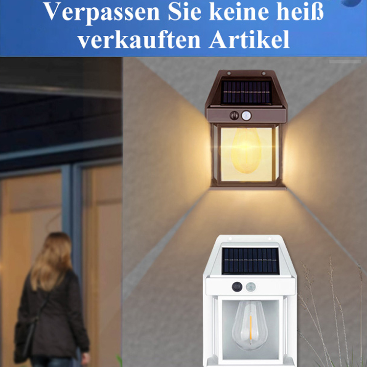 Solar-LED-Gartenleuchte für den Außenbereich