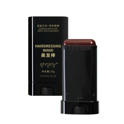 Graue Haare abdecken, ohne das Haar zu schädigen, schöner Haarstab.