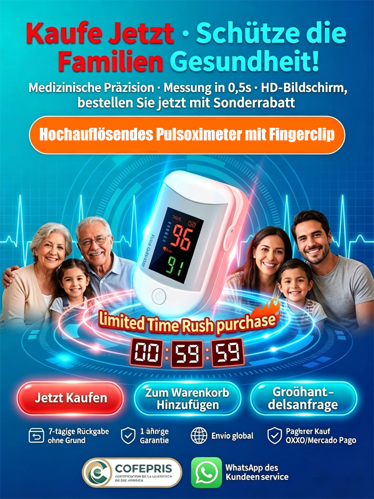 Mobiles Vitaldaten-Messgerät – Der smarte Gesundheitswächter für Zuhause 🩺❤️